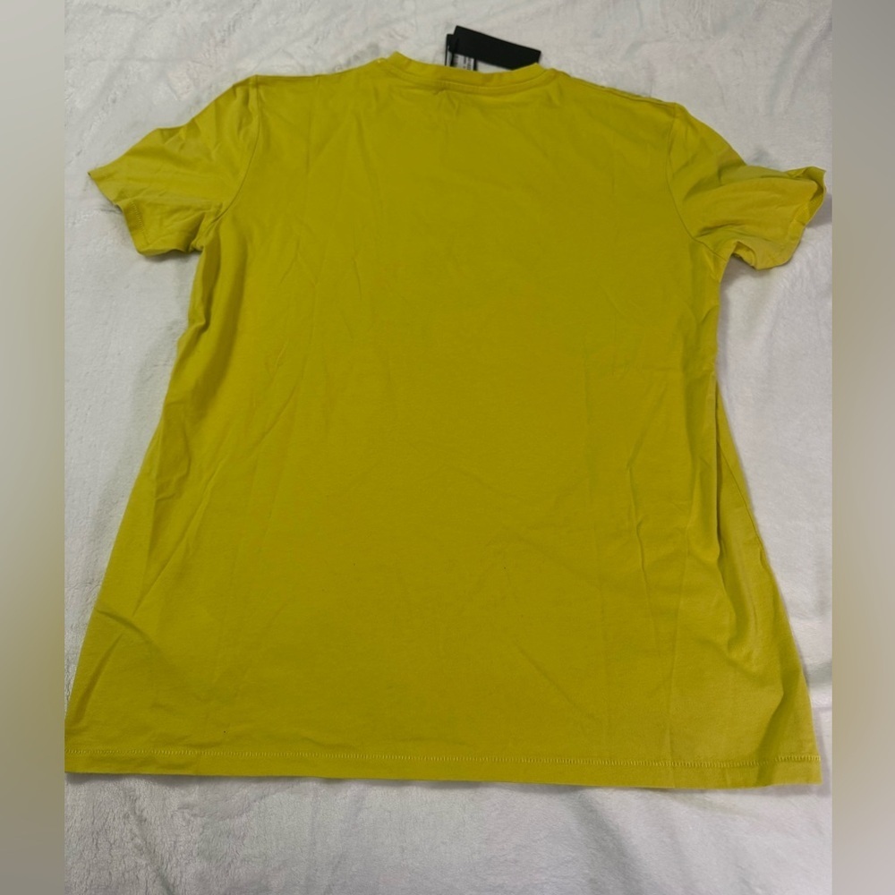 Just Cavalli Yellow Skull Women’s Graphic Tee - Picture 5 of 6